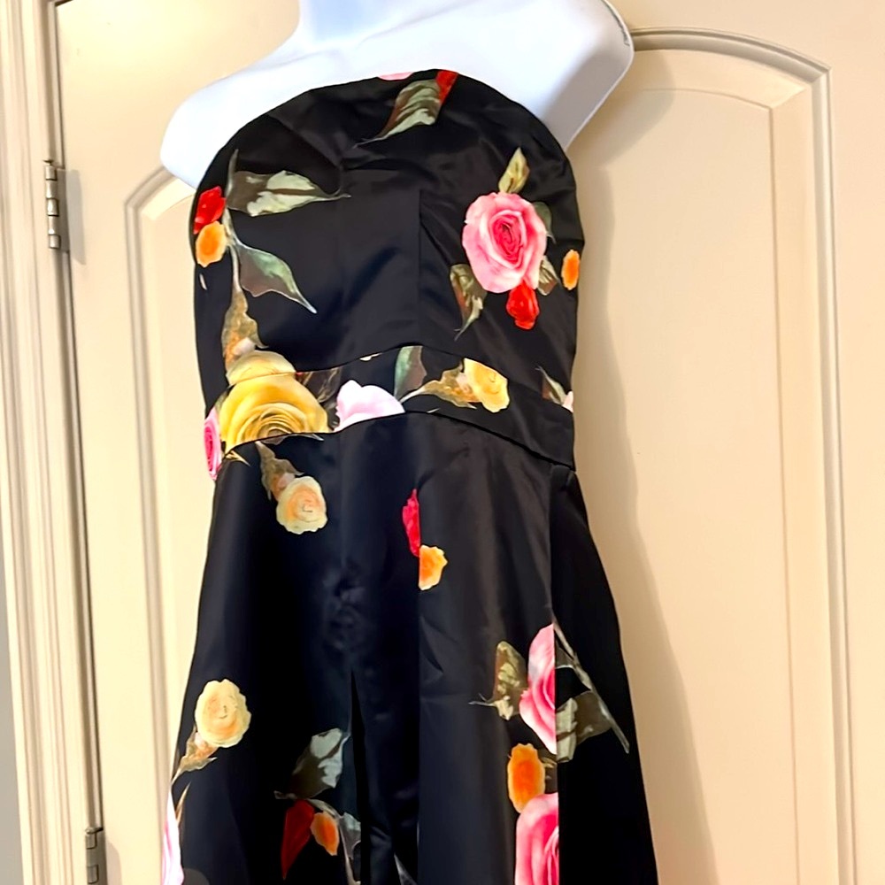 Beautiful dress with shorts attached (under). Cutest dress.